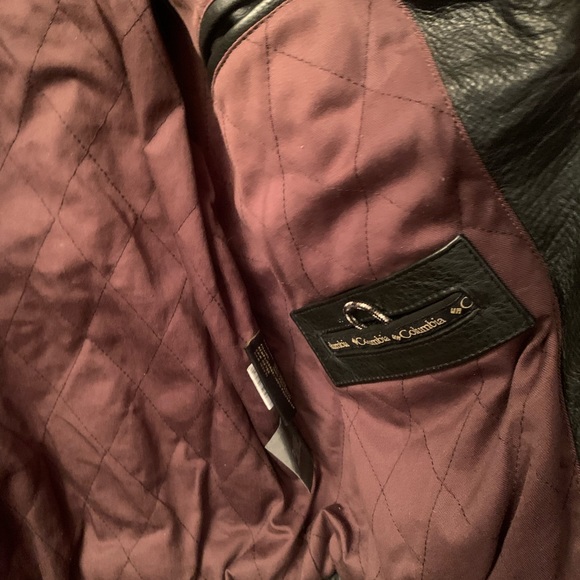 Columbia Men’s NEW NEVER WORN Black bomber jacket. Size Large, full zip front. - Picture 9 of 11